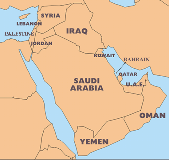 Gulf Map
